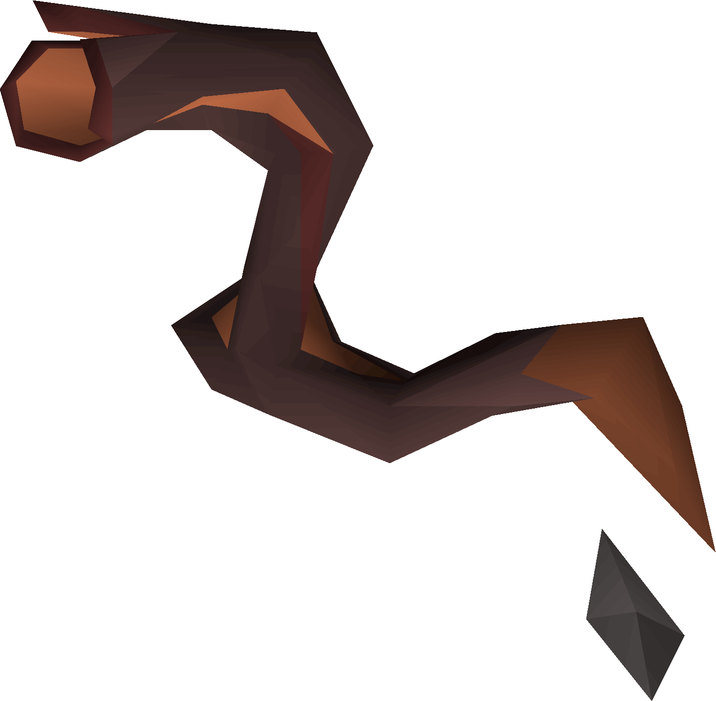 Fire element staff crown