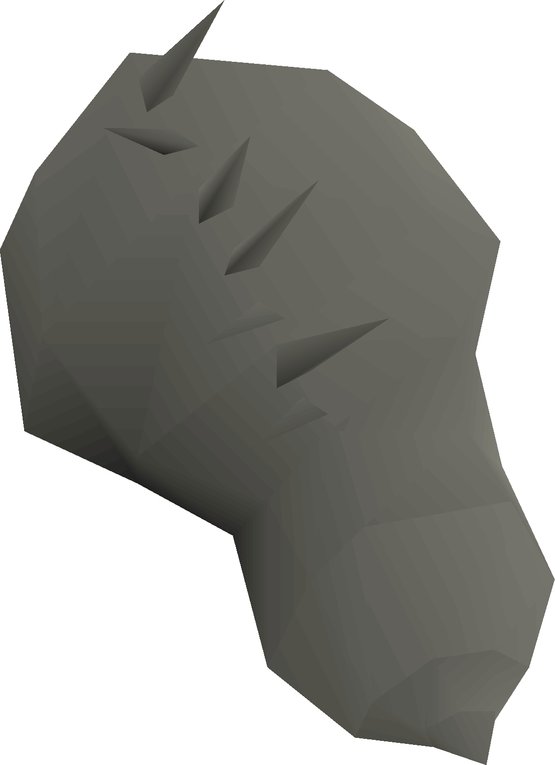 Flattened hide