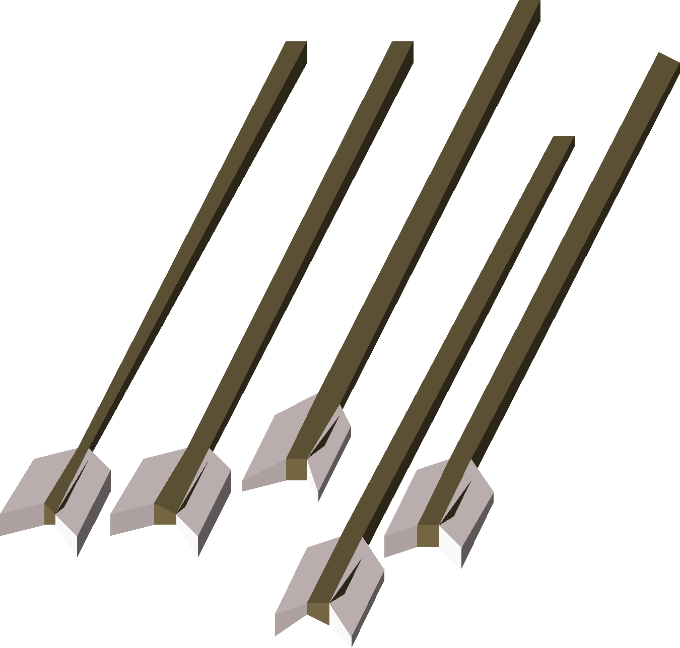 Flighted ogre arrow