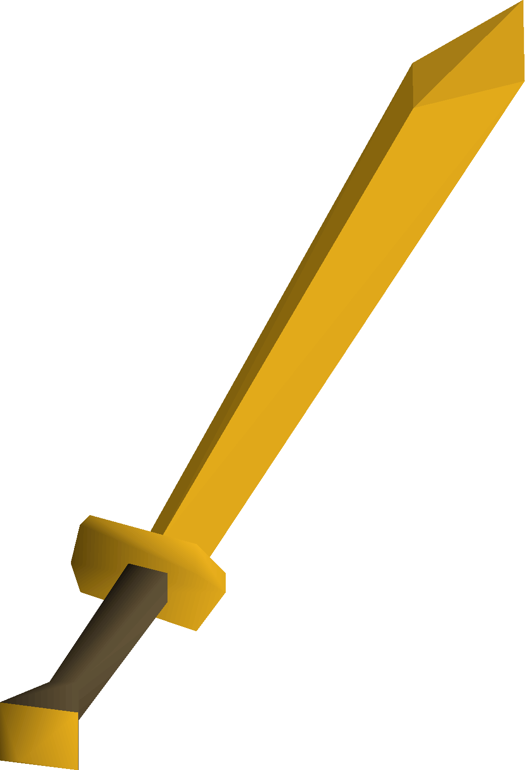Gilded 2h sword