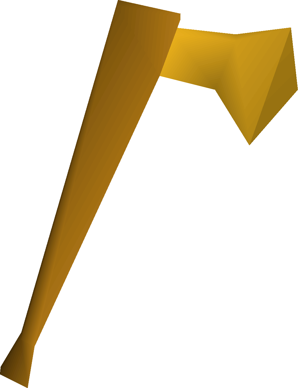 Gilded axe