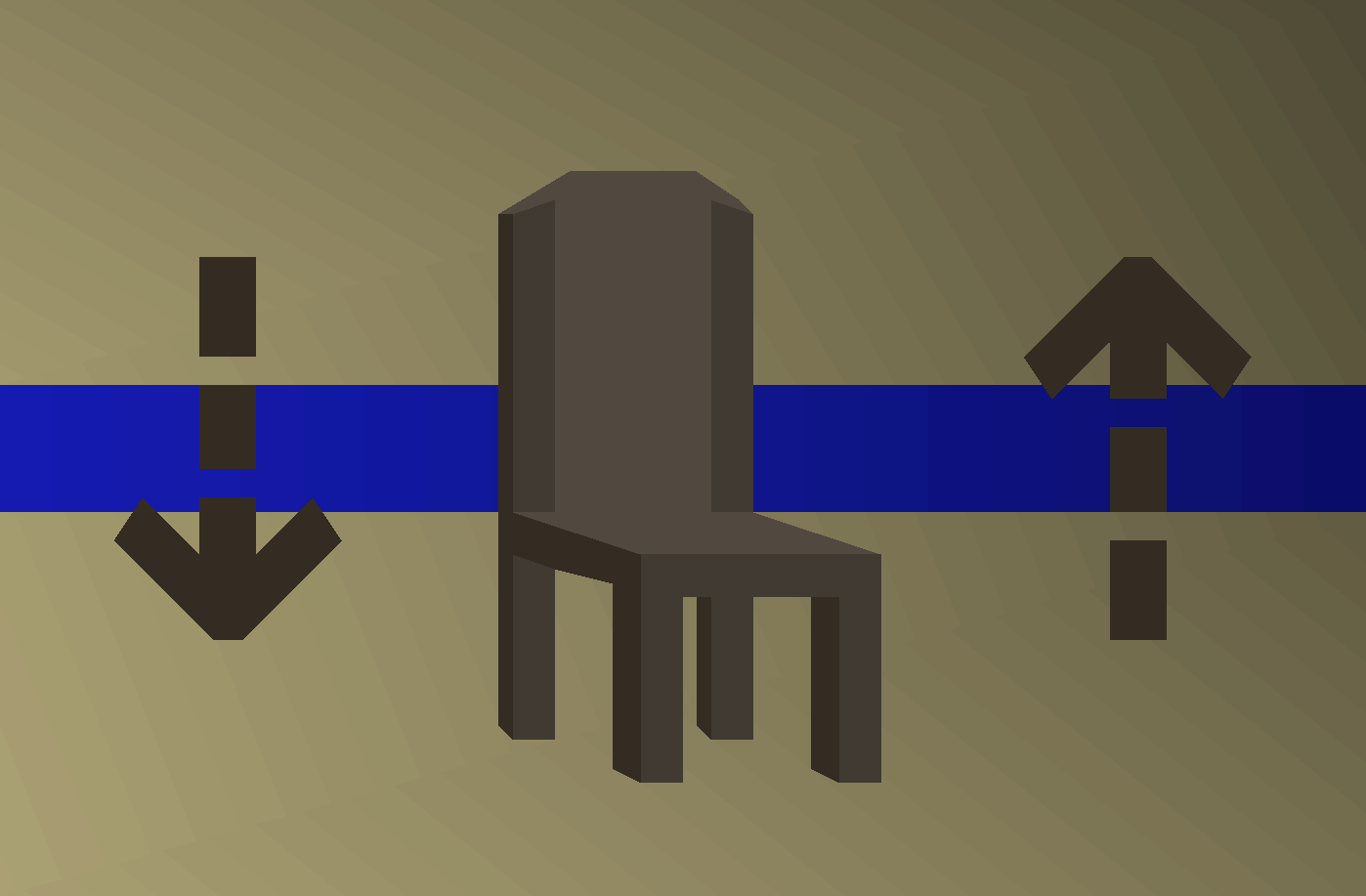 Gilded bench
