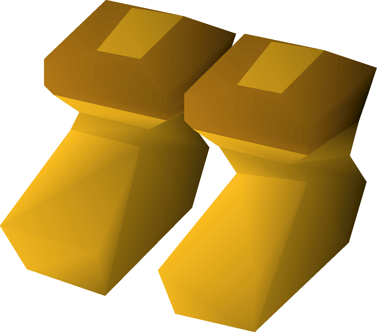 Gilded boots