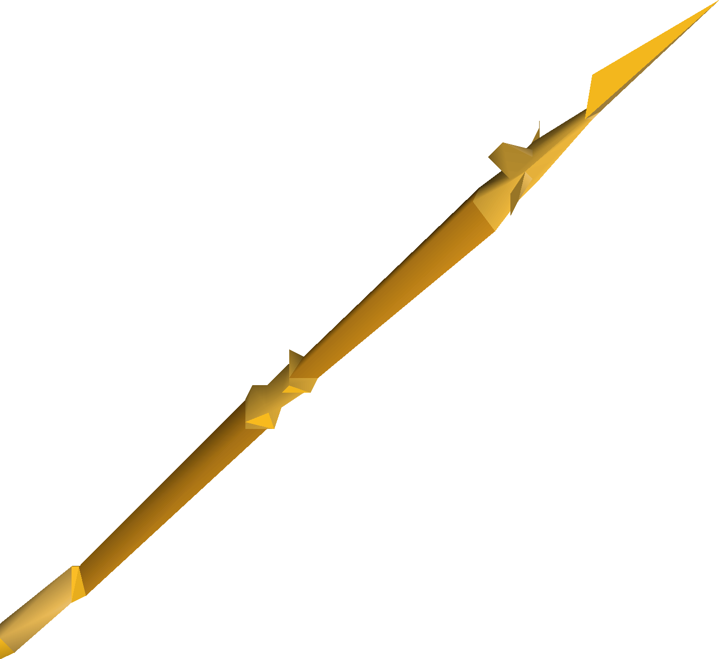 Gilded hasta