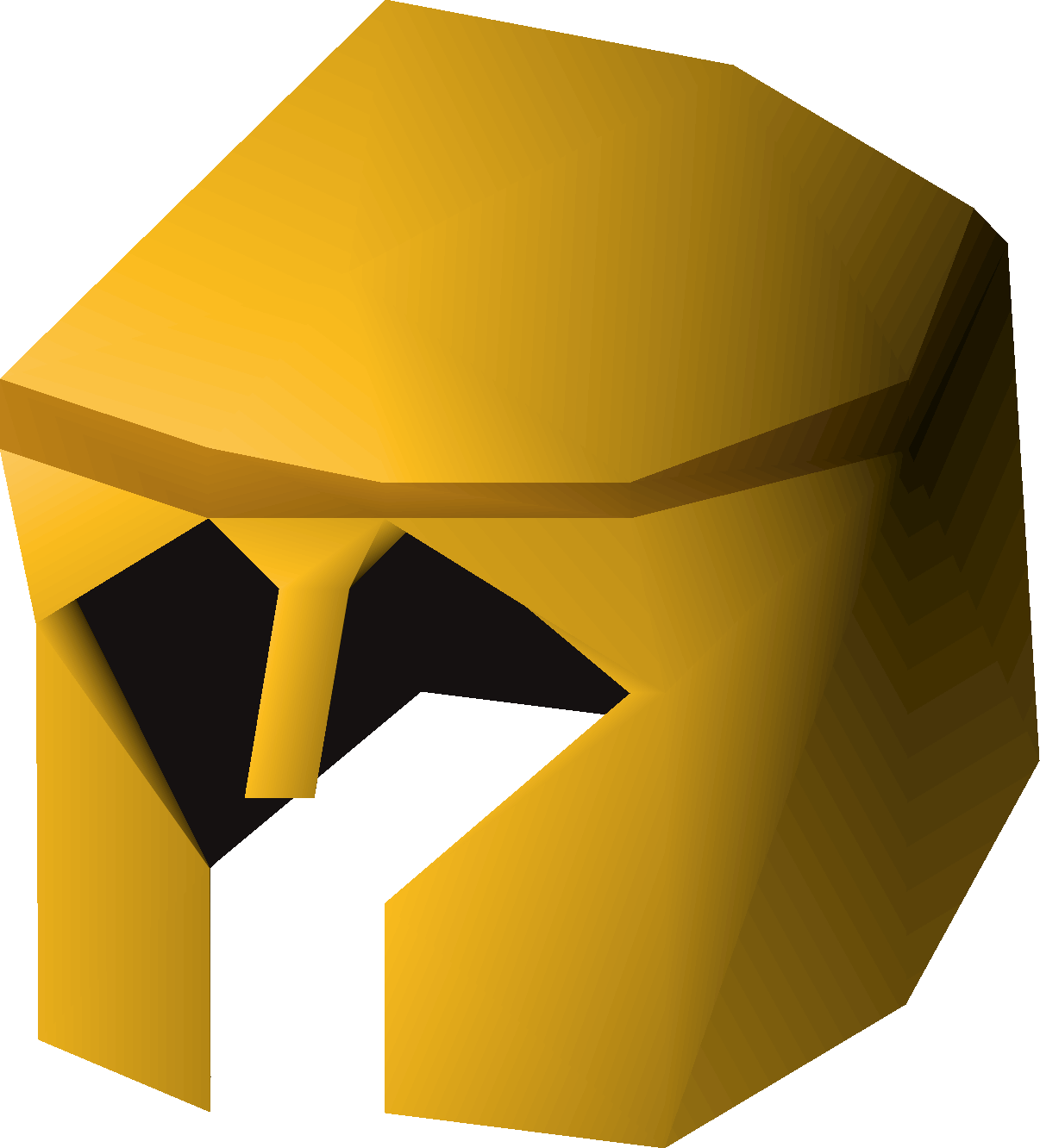 Gilded med helm