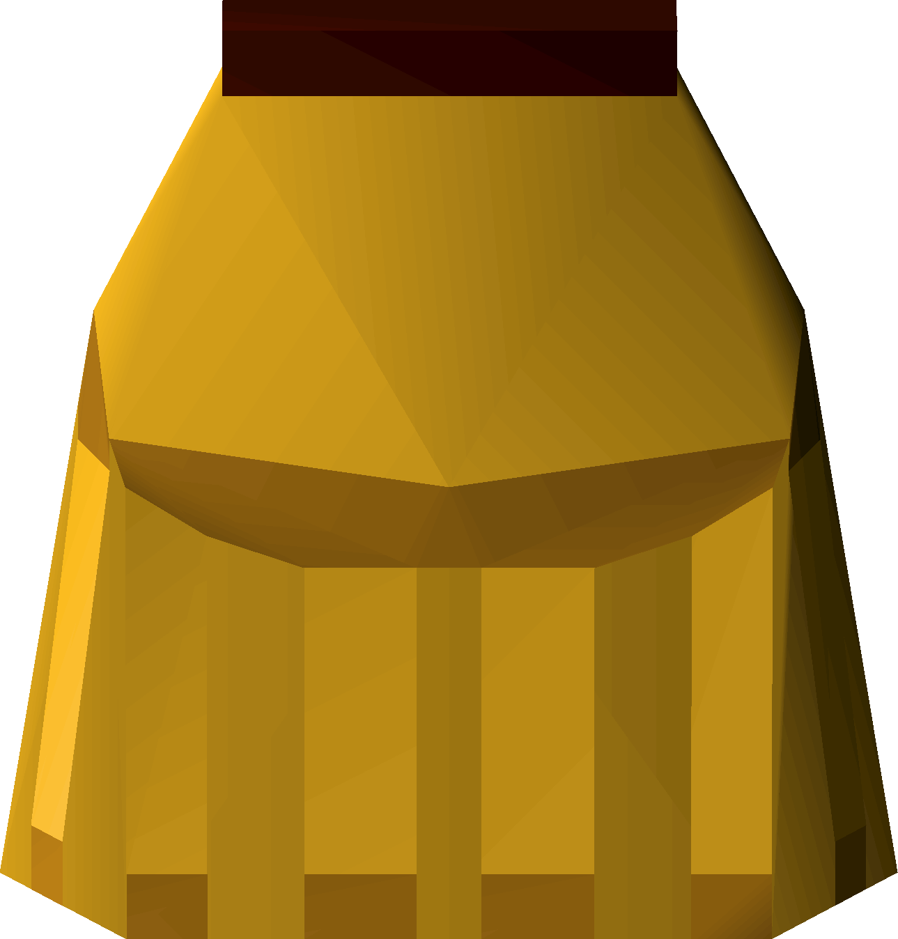 Gilded plateskirt