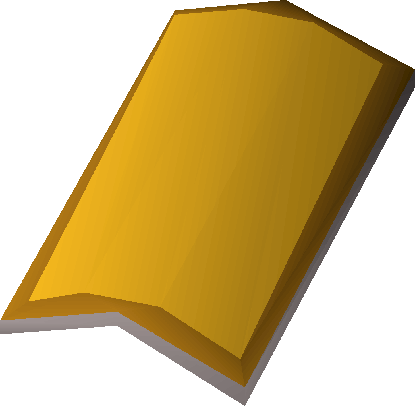 Gilded sq shield