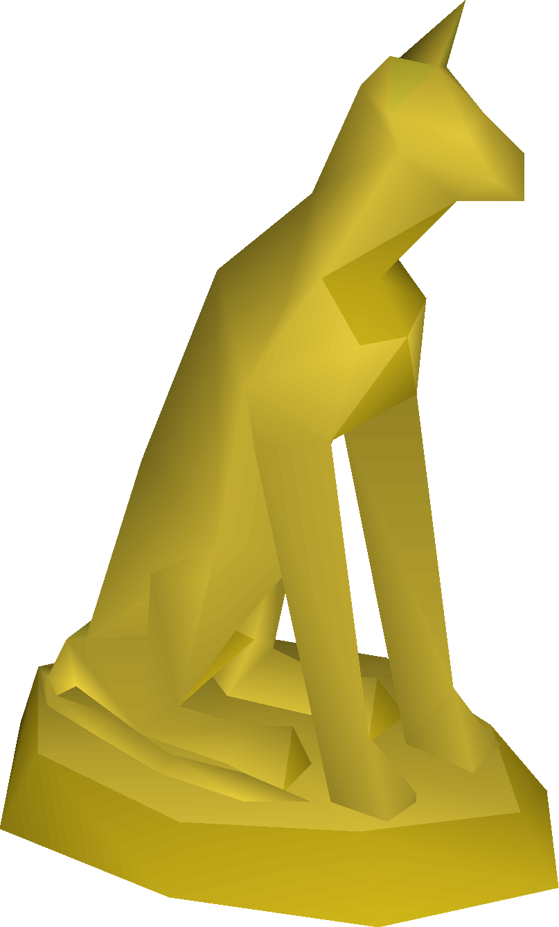 Golden statuette