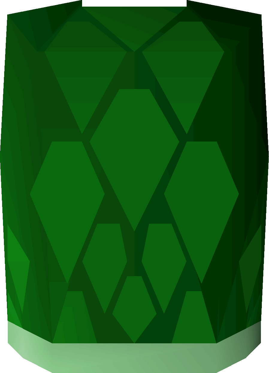 Green d'hide body (t)