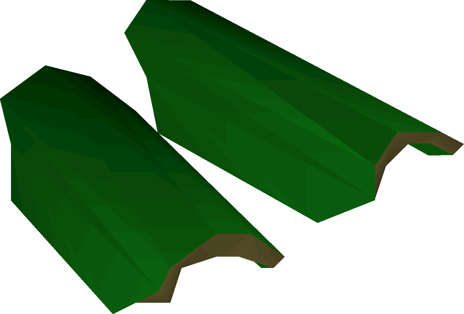 Green d'hide vambraces