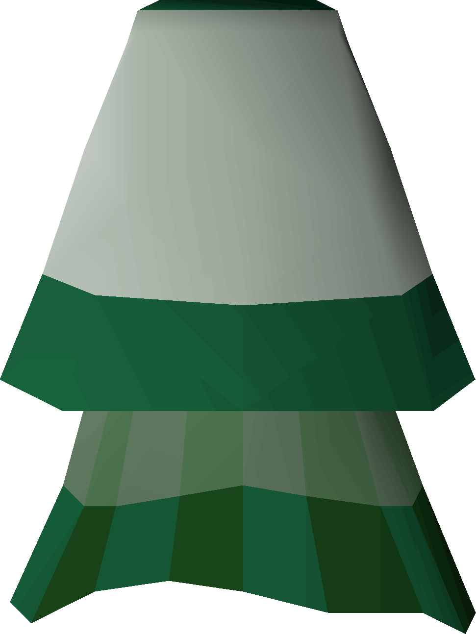 Green elegant skirt