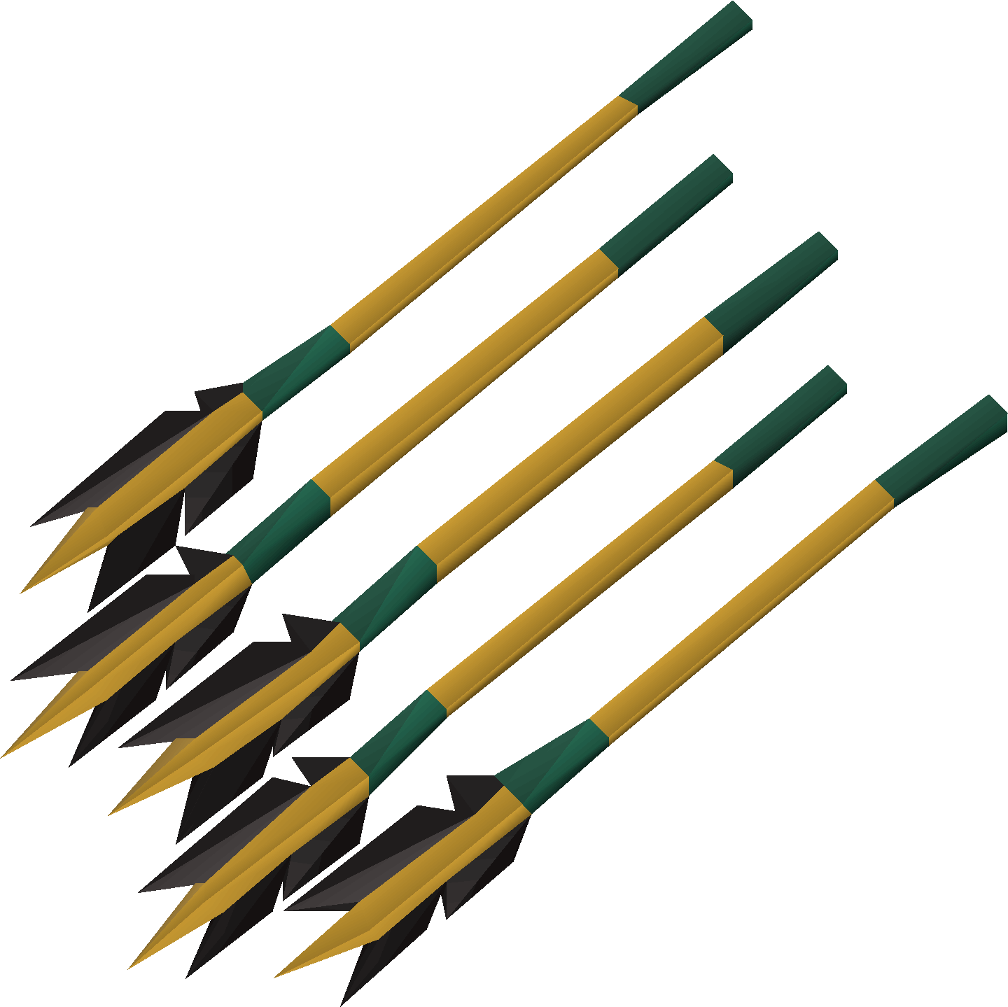 Headless atlatl dart