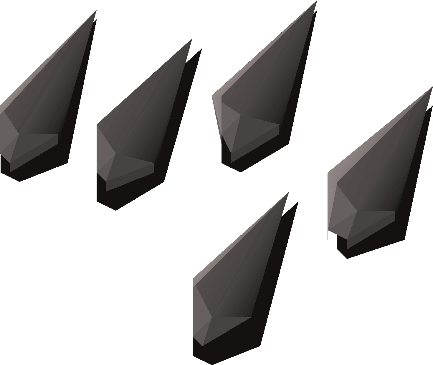 Iron arrowtips