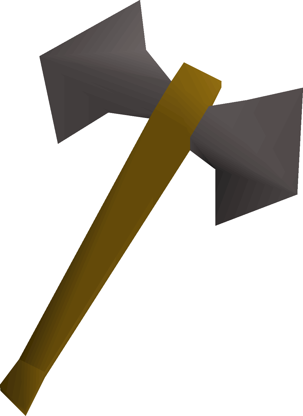 Iron battleaxe