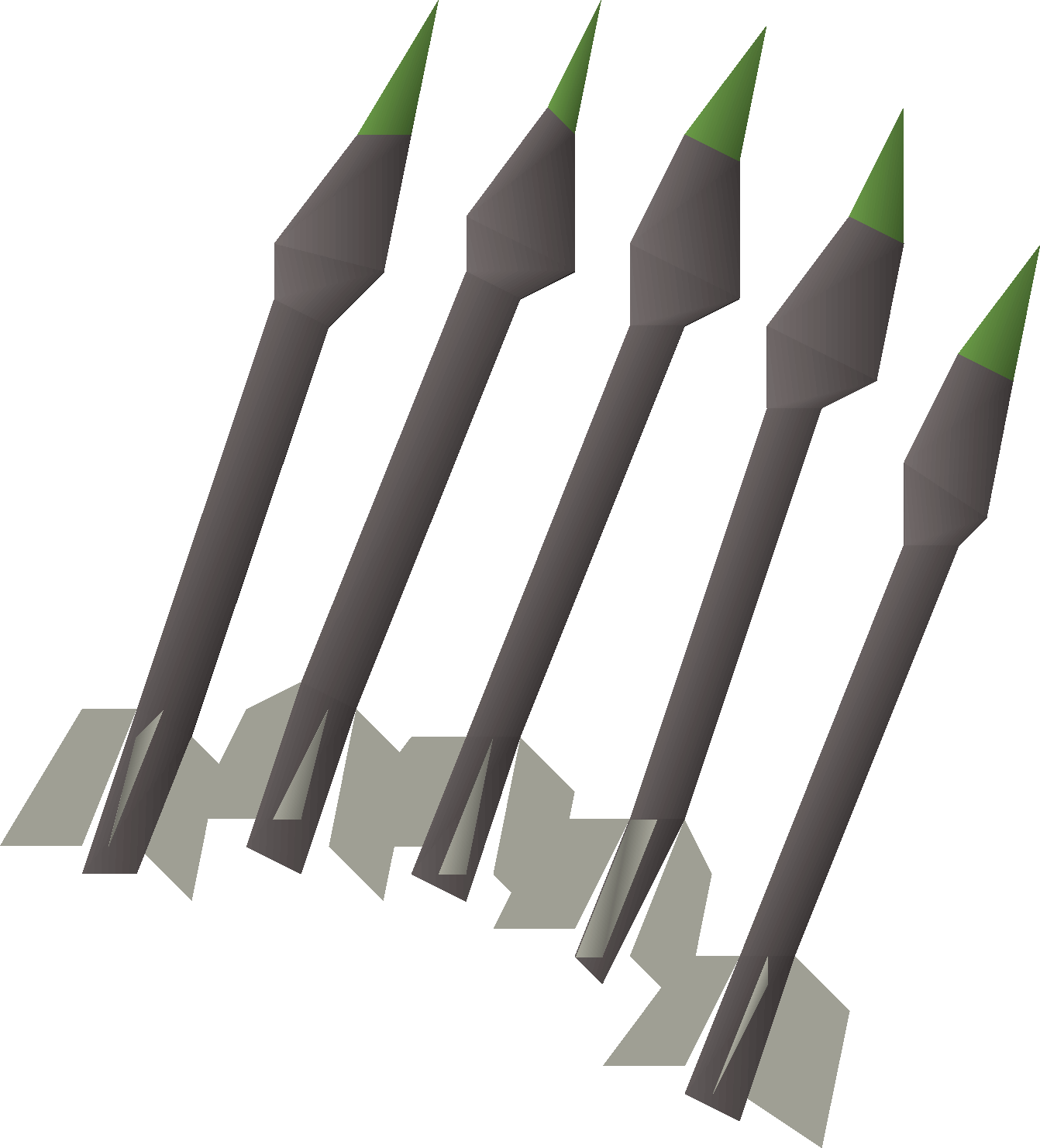 Iron bolts (p++)