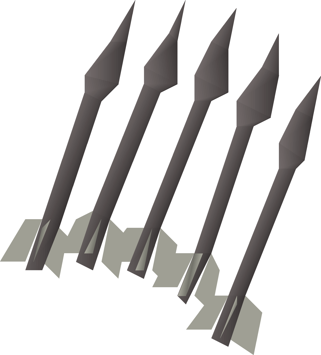 Iron bolts