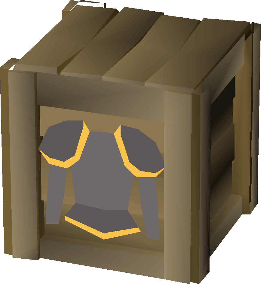 Iron gold-trimmed set (lg)