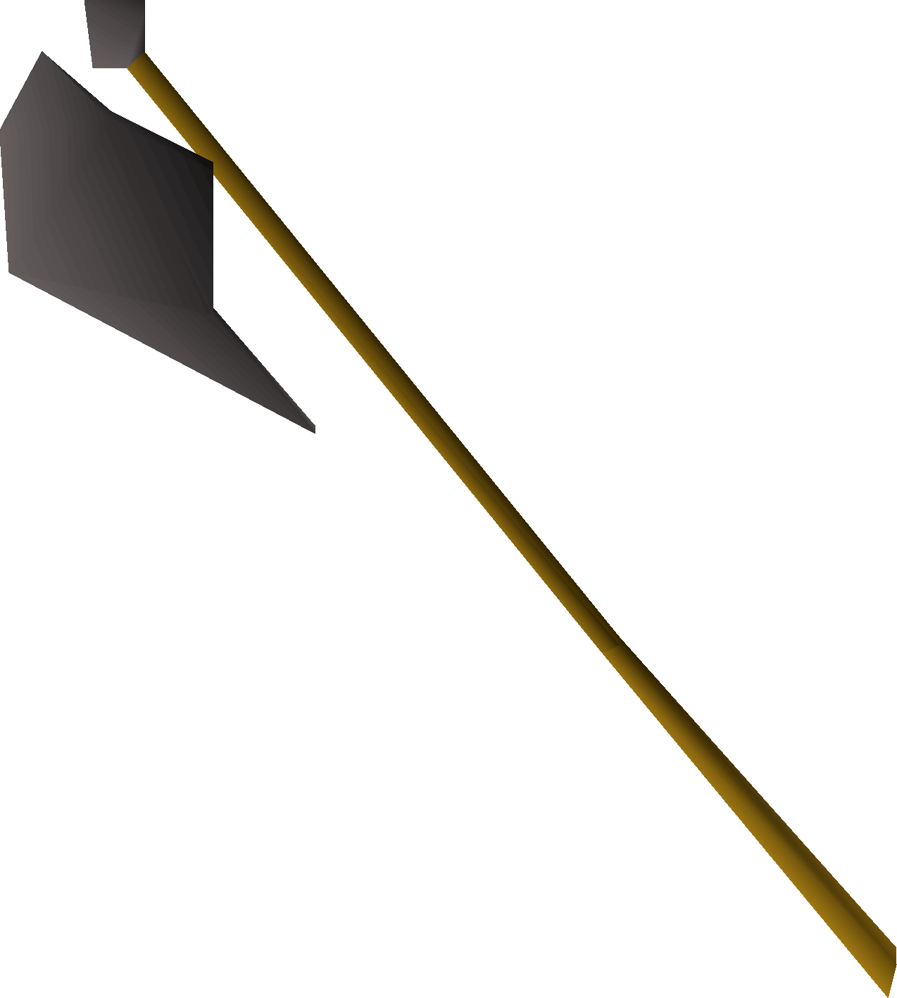 Iron halberd
