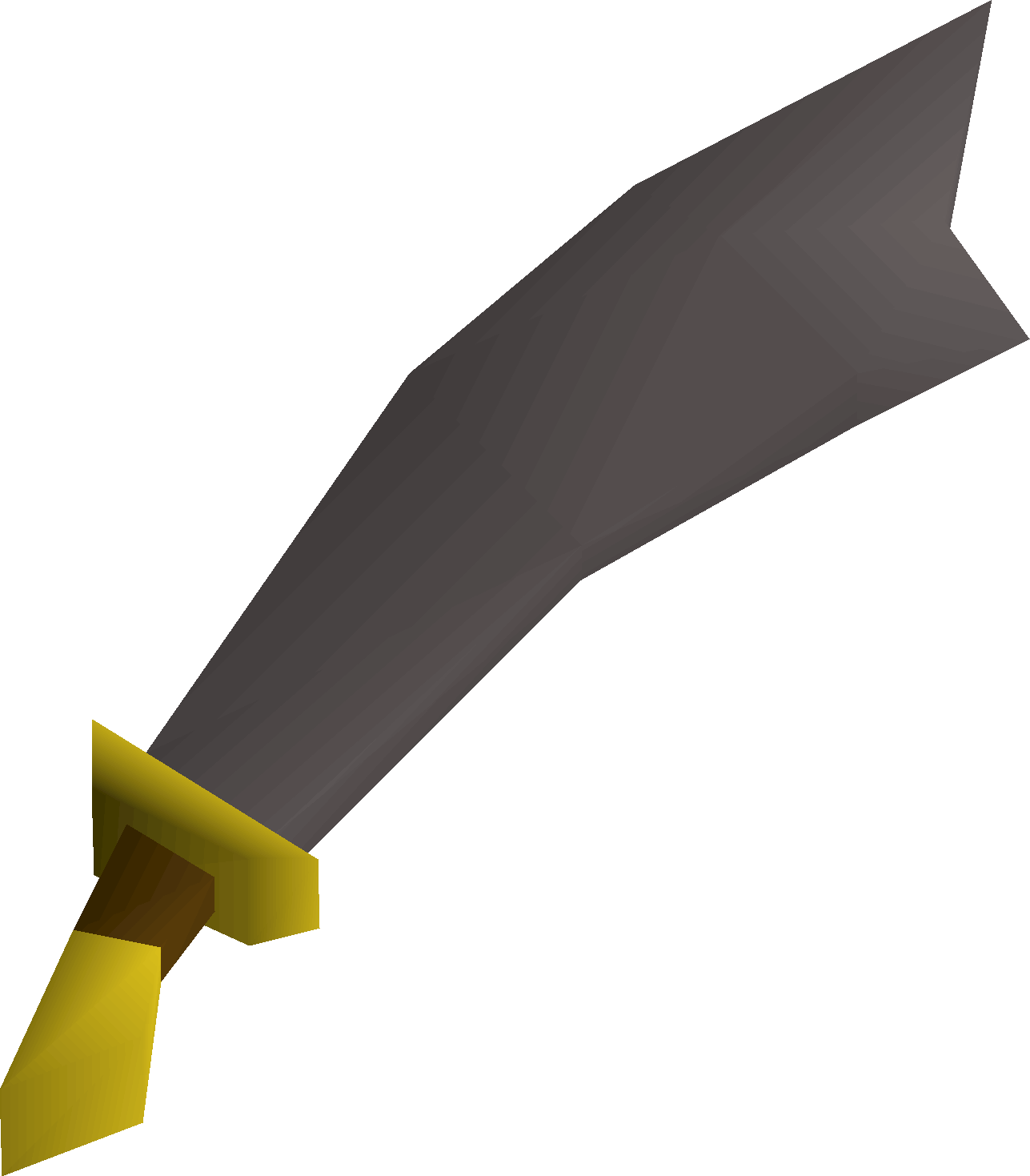 Iron scimitar