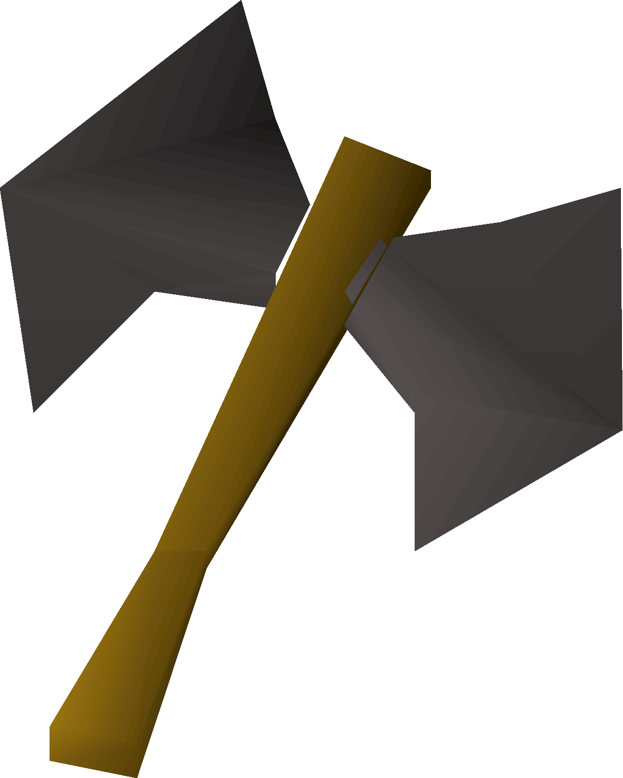 Iron thrownaxe