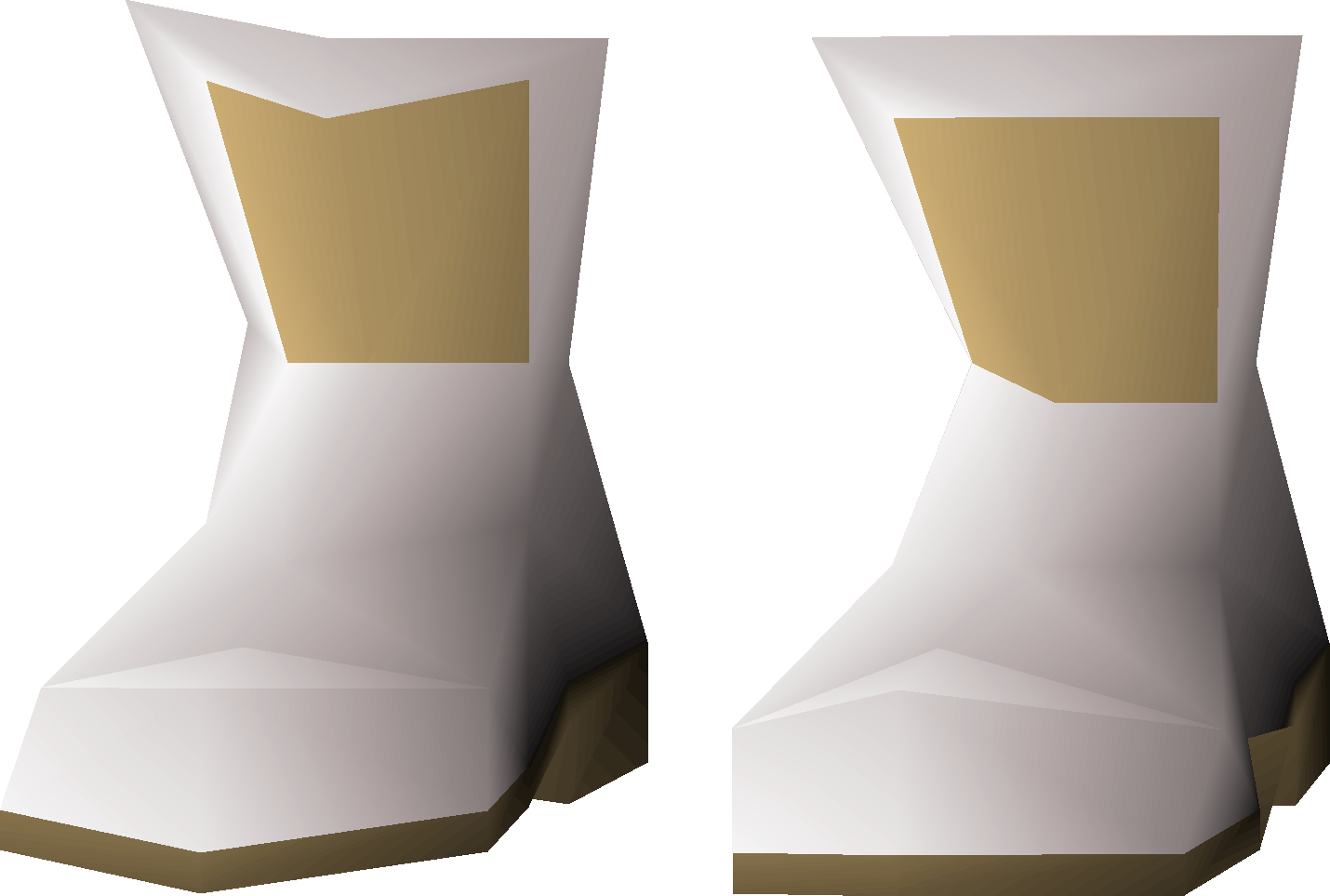Light tuxedo shoes