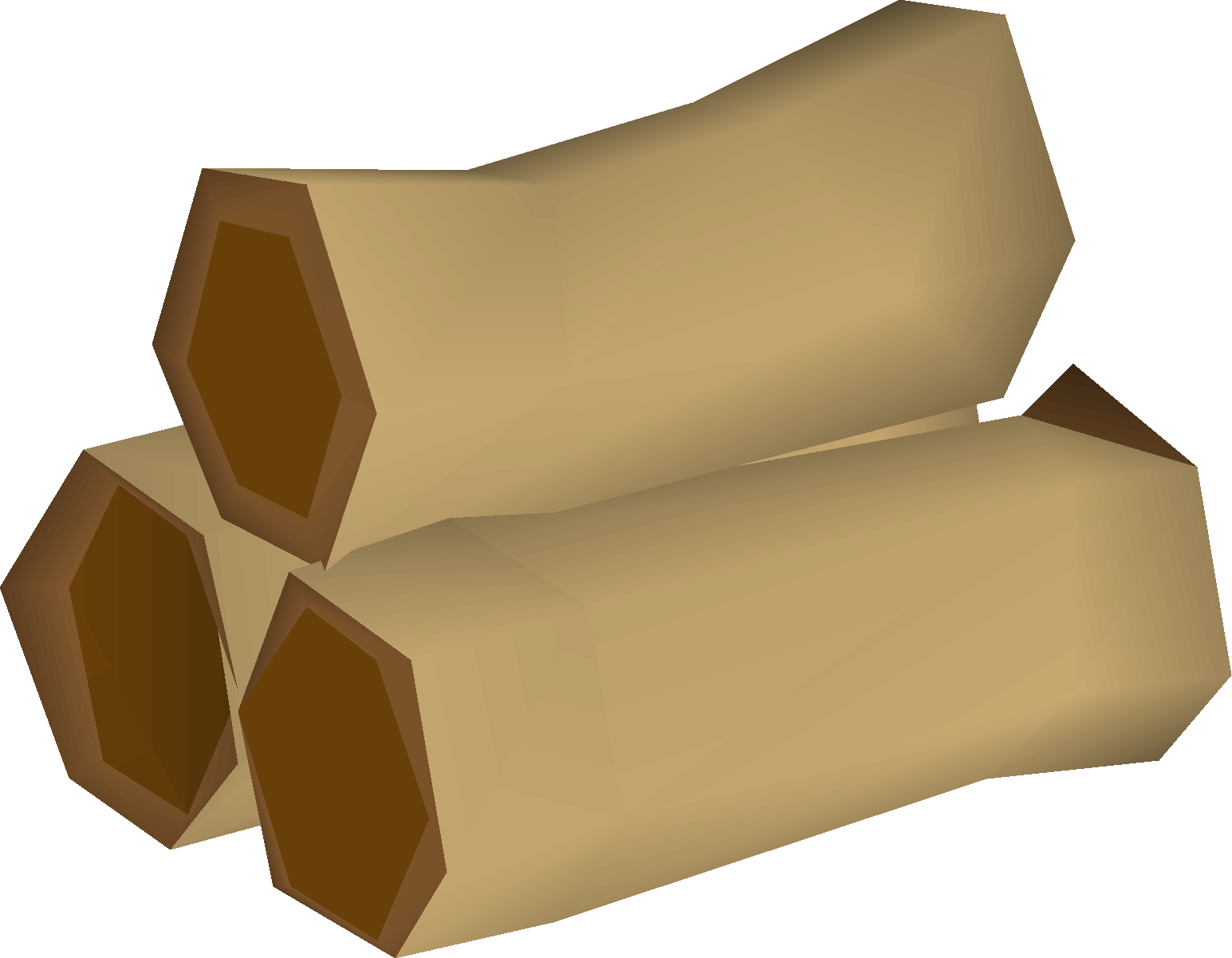 Mahogany logs