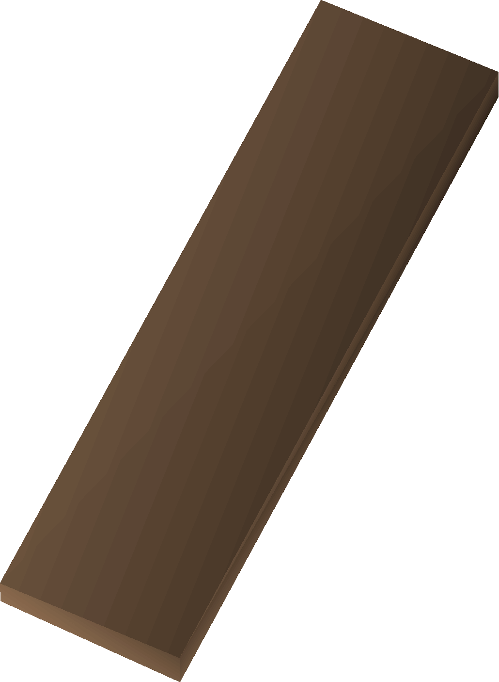 Mahogany plank