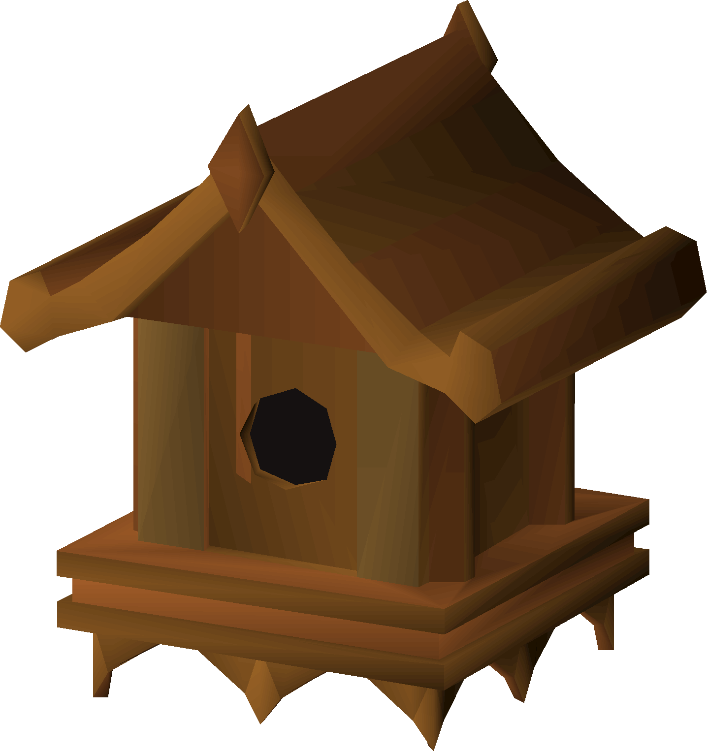 Maple bird house