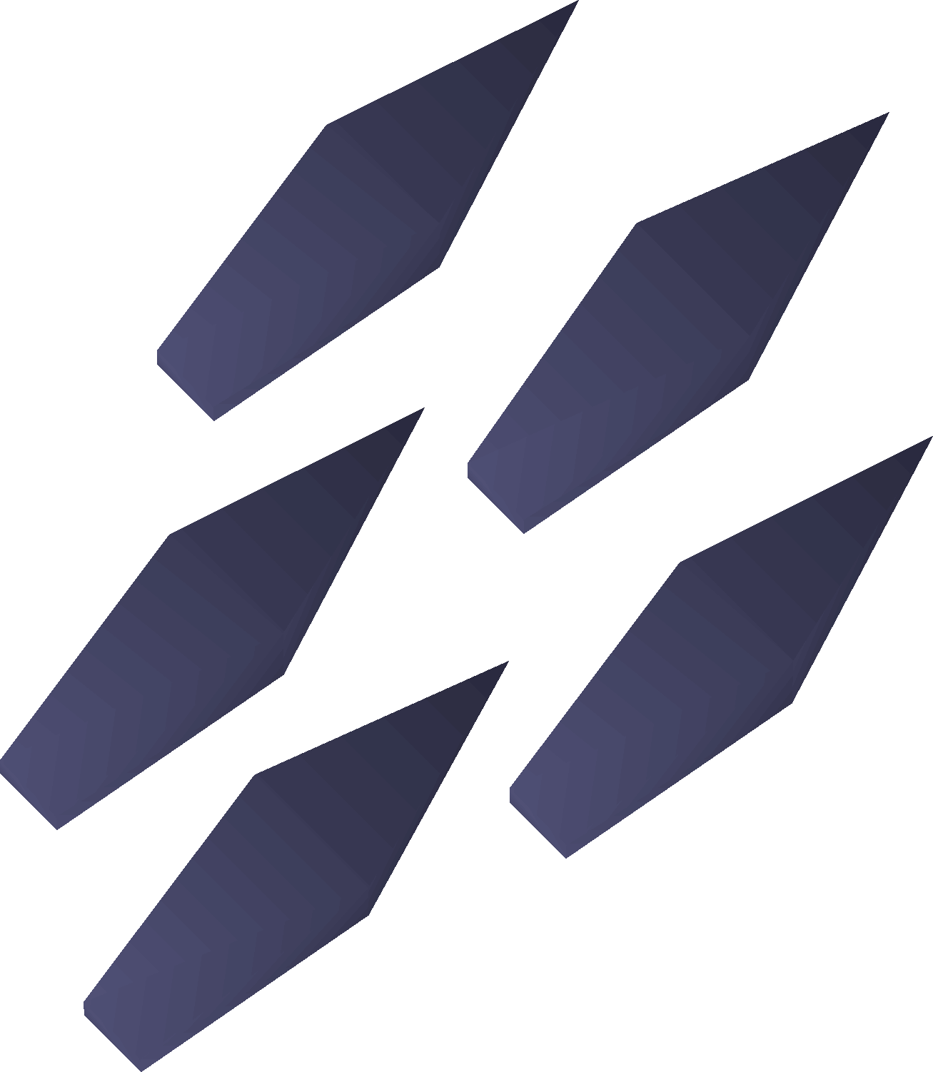 Mithril javelin heads