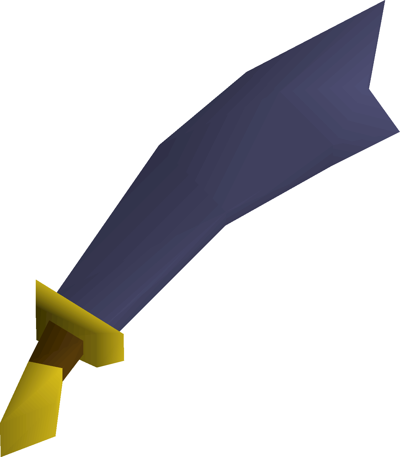 Mithril scimitar