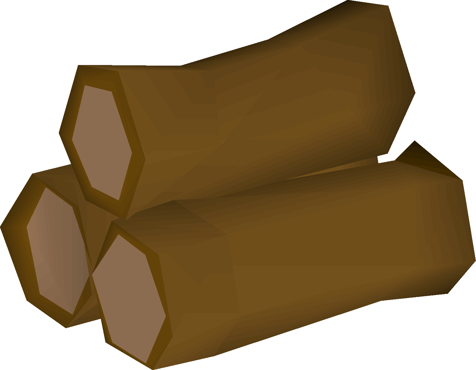 Oak pyre logs