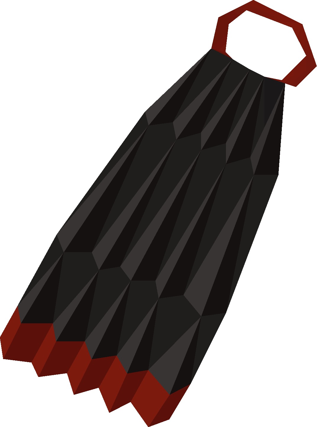 Obsidian cape