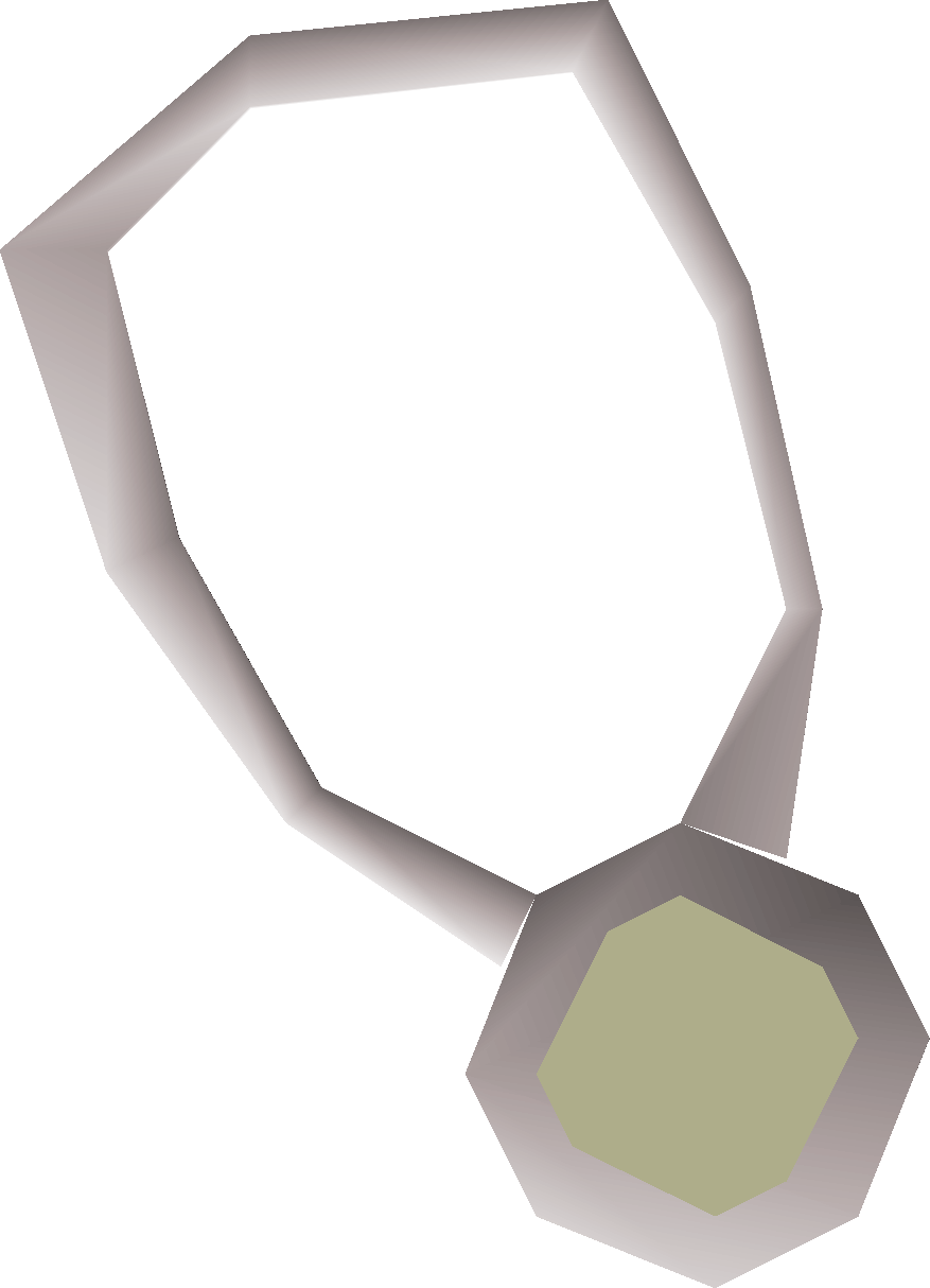 Opal amulet