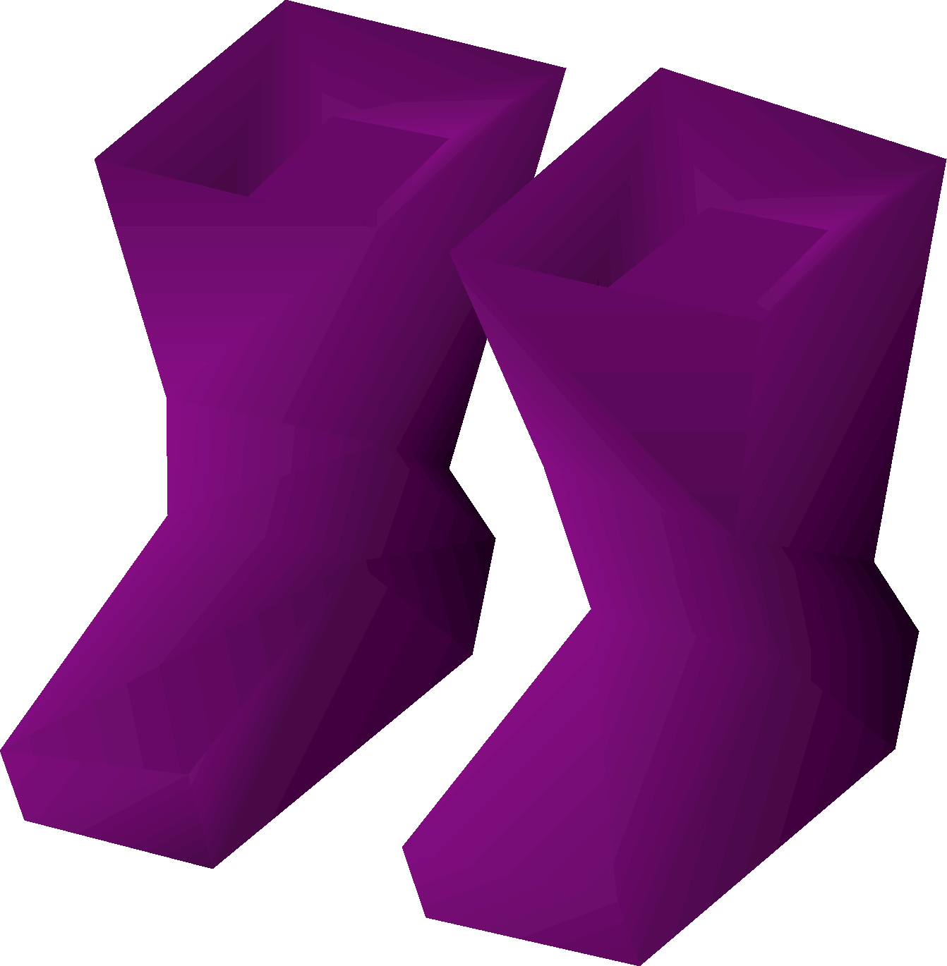 Purple boots