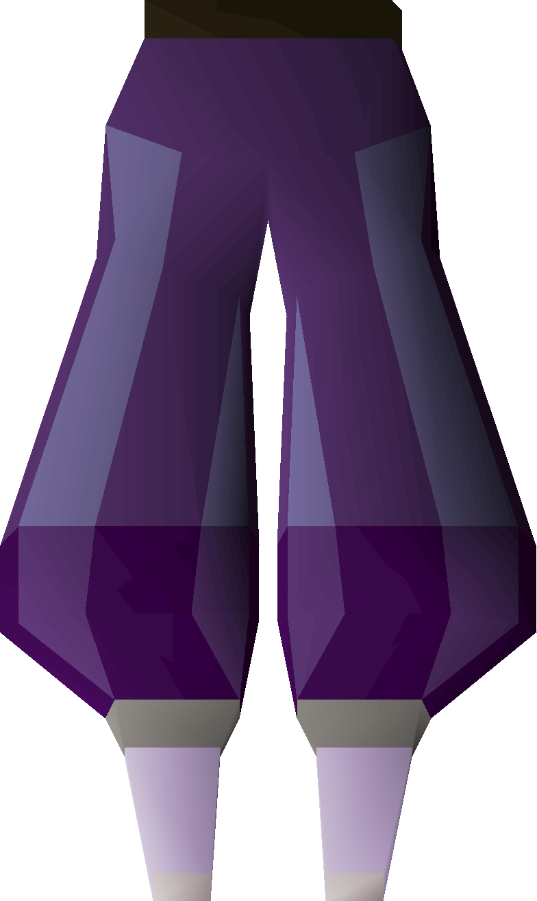 Purple elegant legs