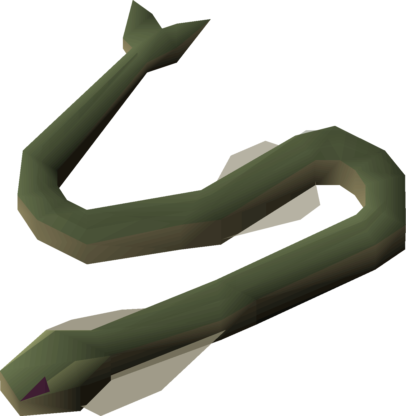 Raw cave eel