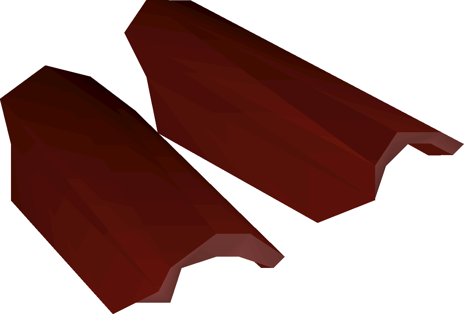 Red d'hide vambraces