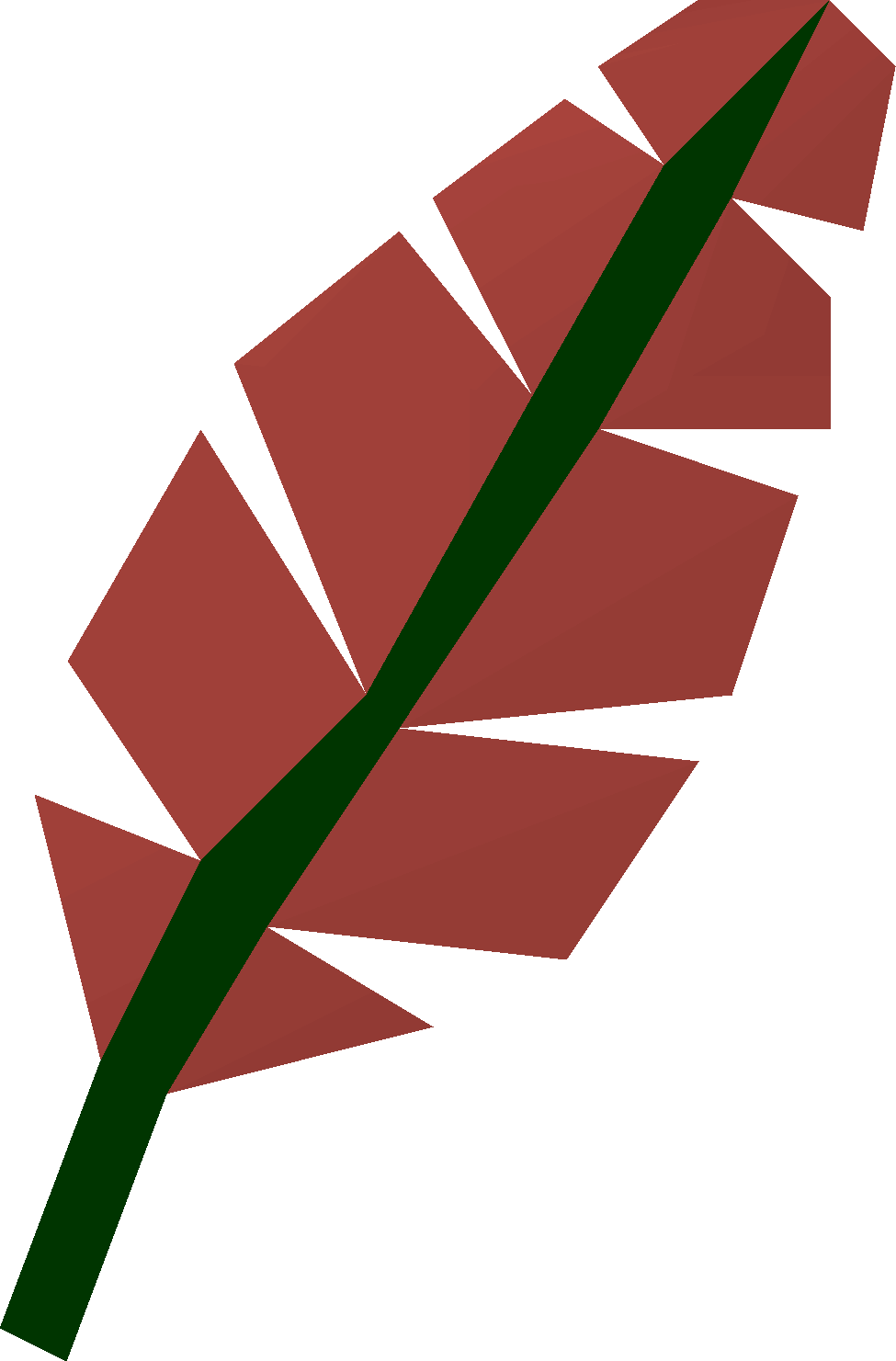 Red feather