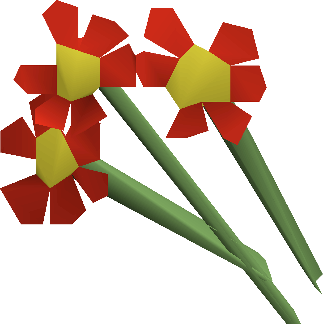 Red flowers