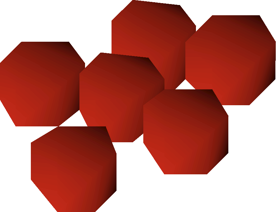 Red spiders' eggs