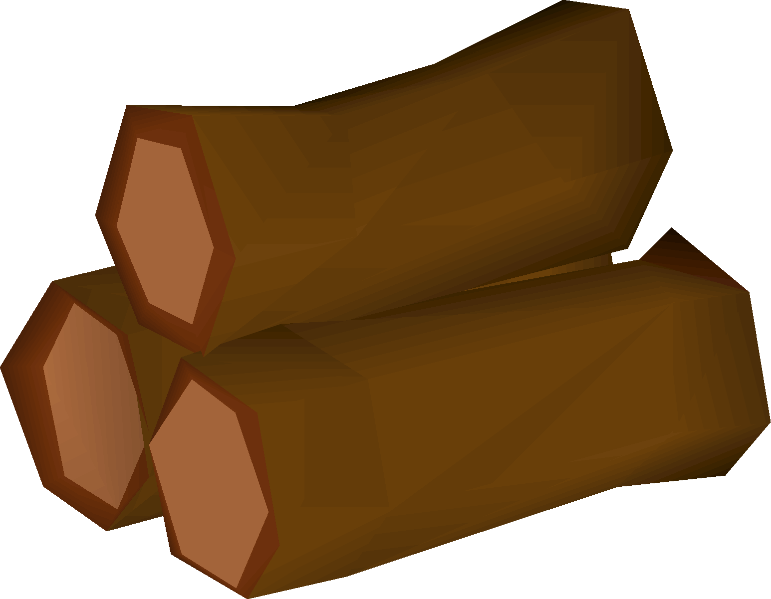 Redwood pyre logs