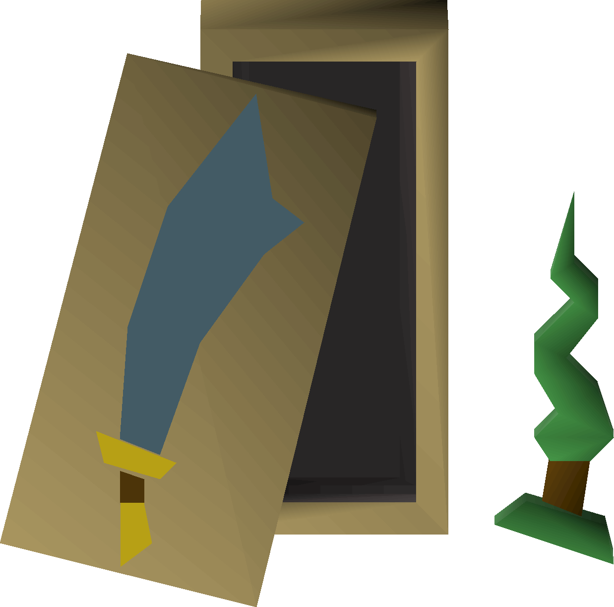 Rune scimitar ornament kit (guthix)