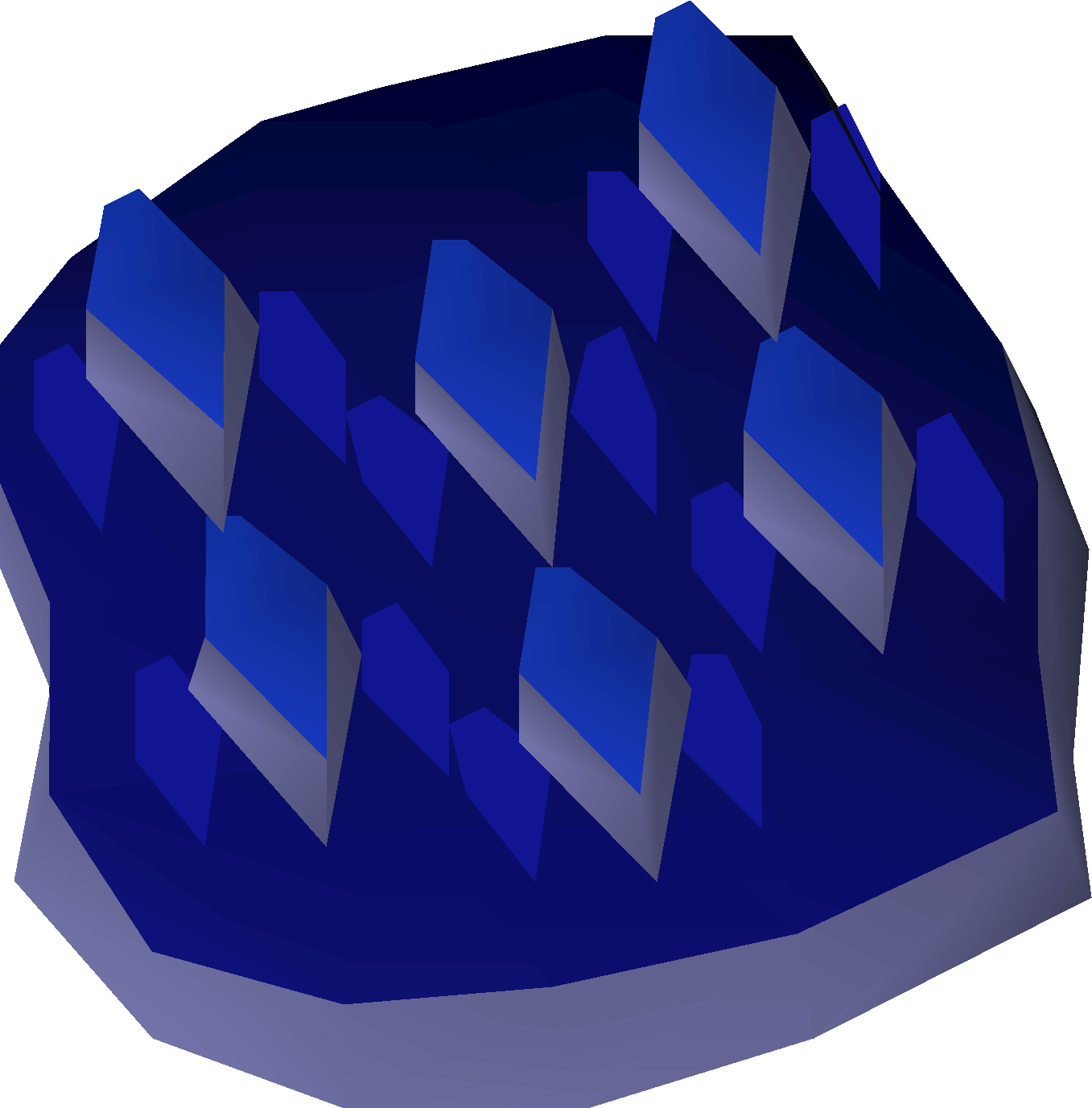 Scaly blue dragonhide
