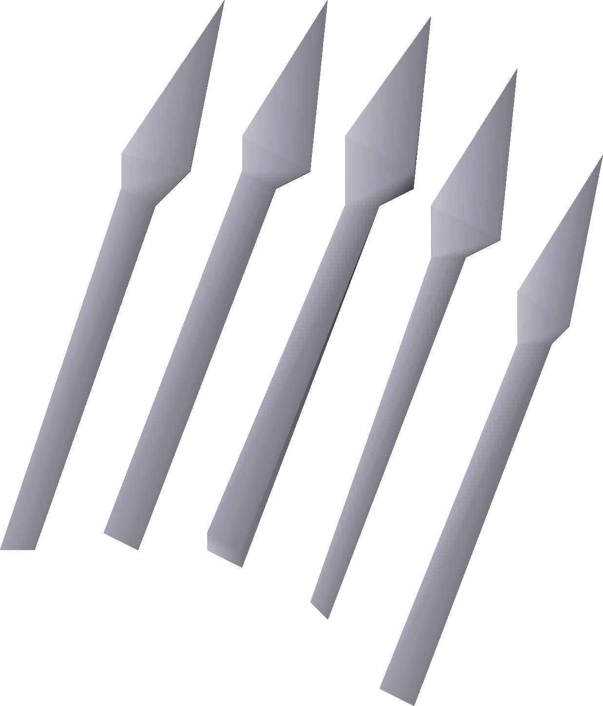 Silver bolts (unf)