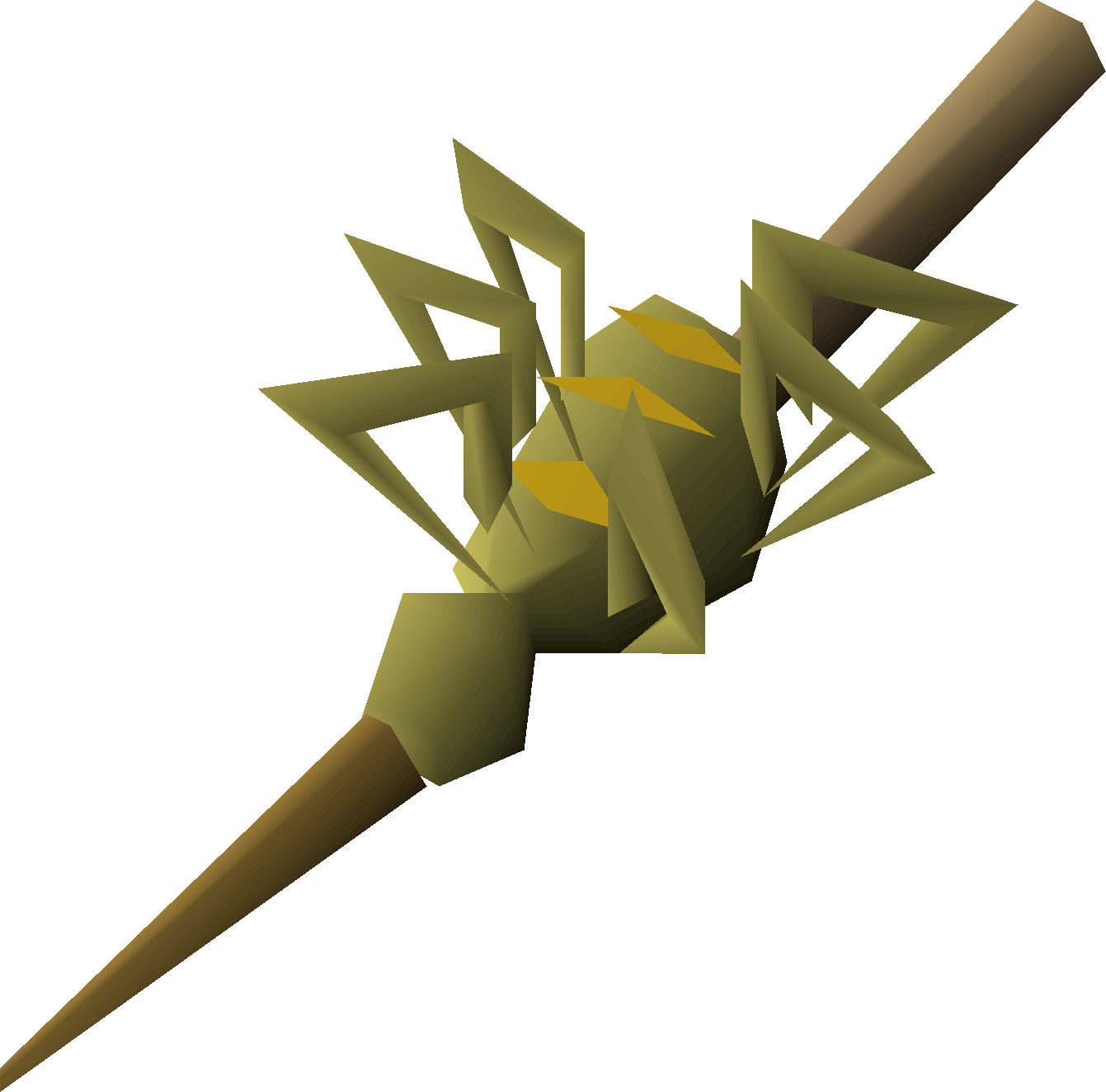 Spider on stick