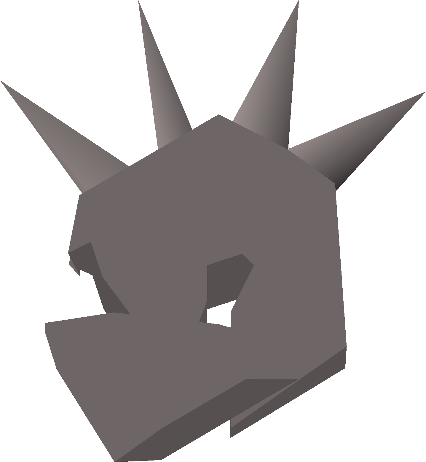 Spiny helmet