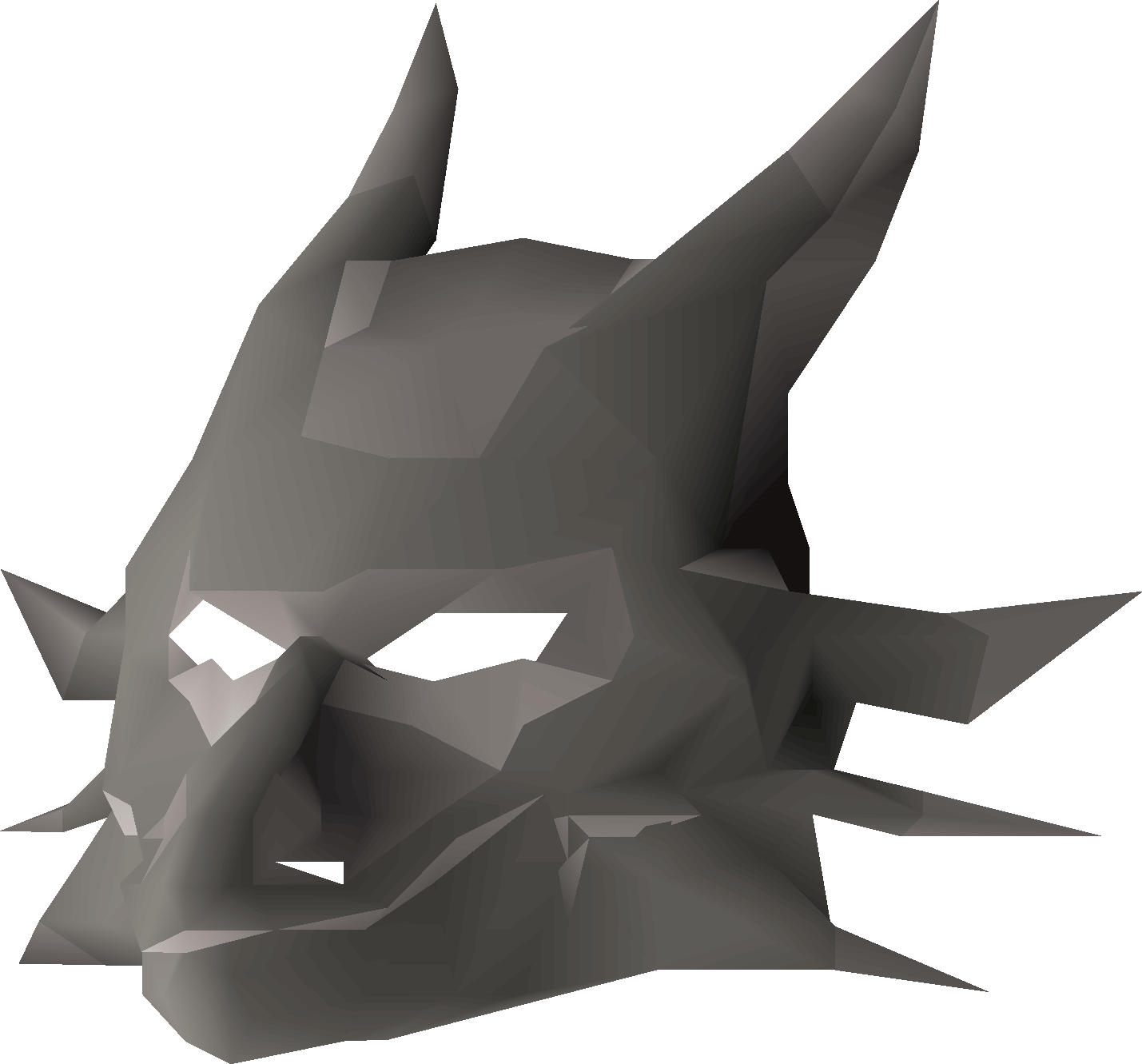 Steel dragon mask