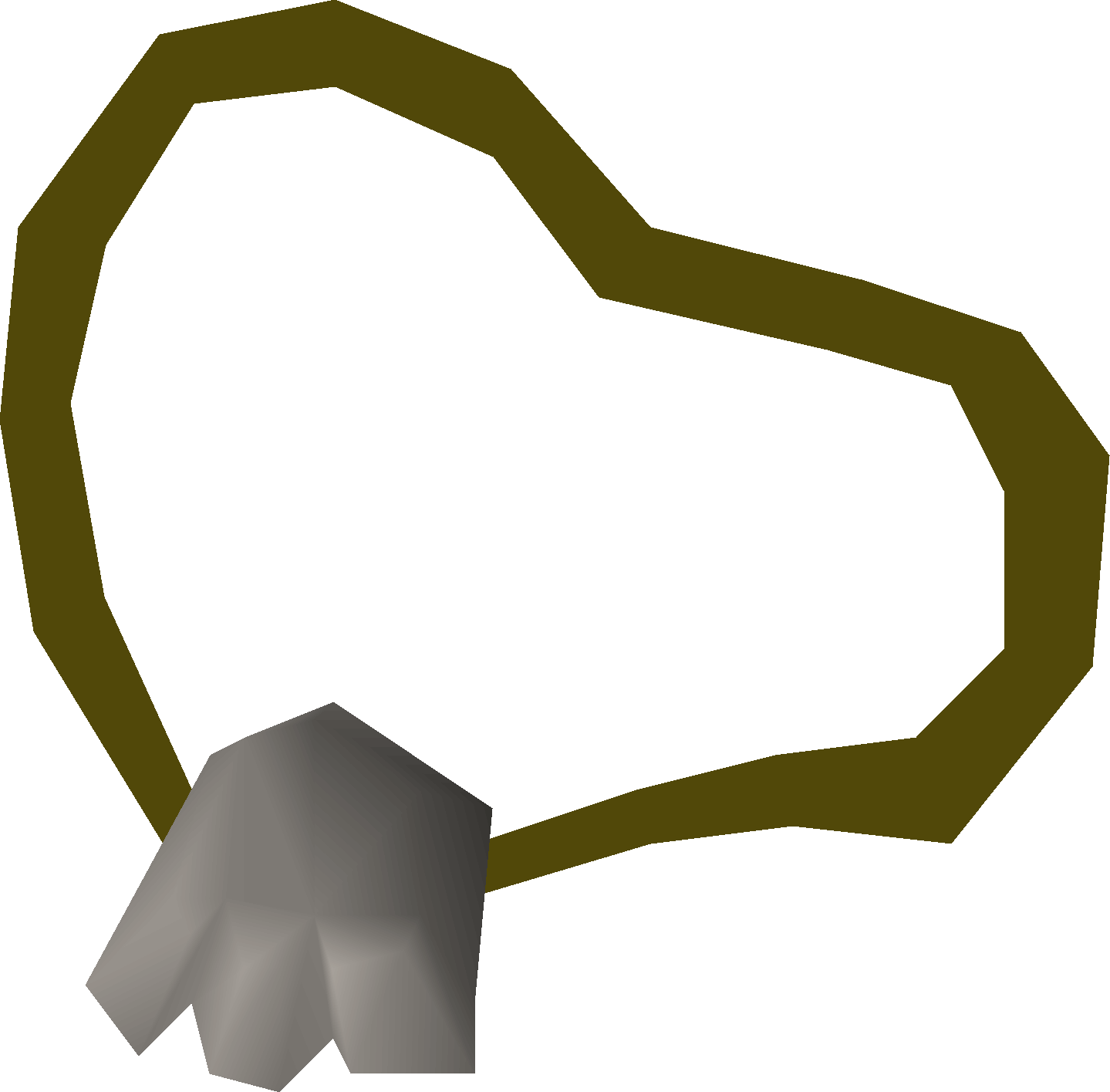 Strung rabbit foot