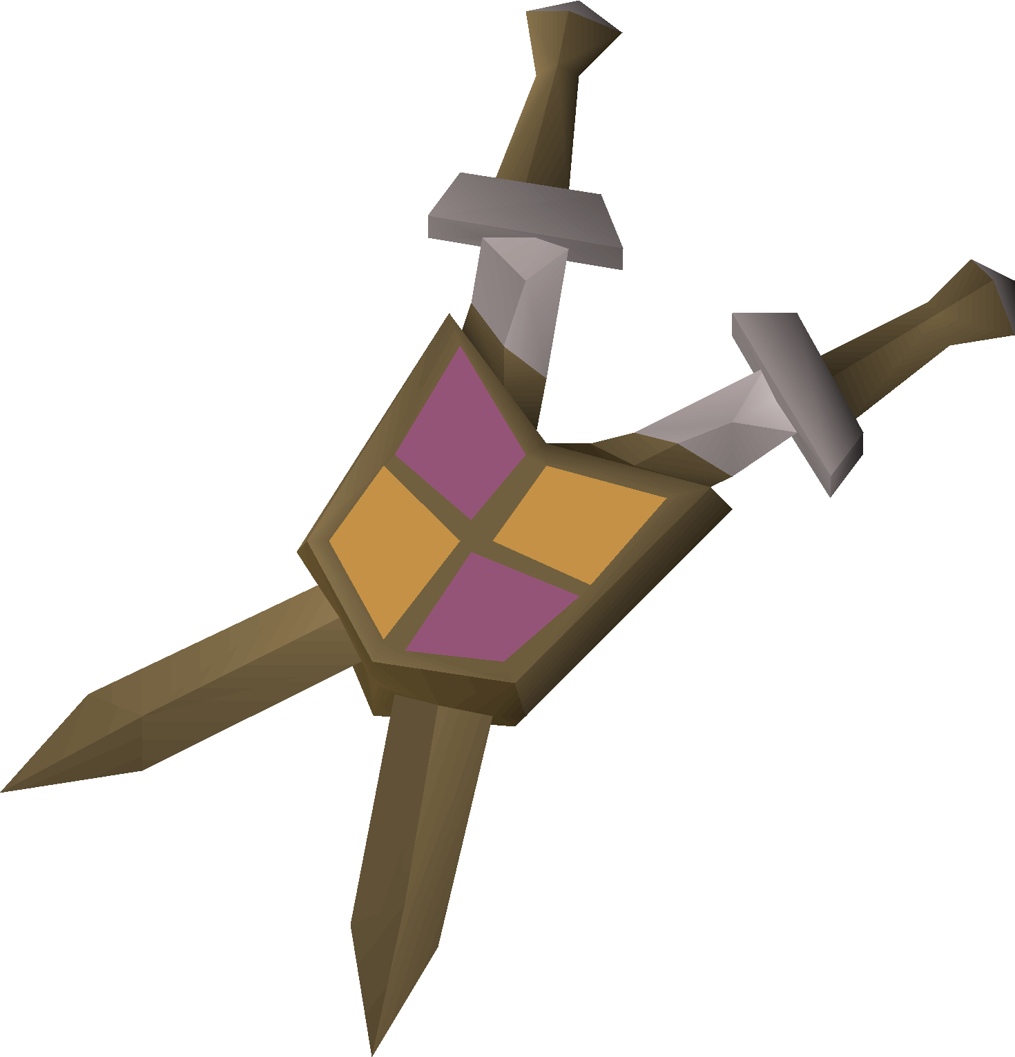 Swords and emblem (p)