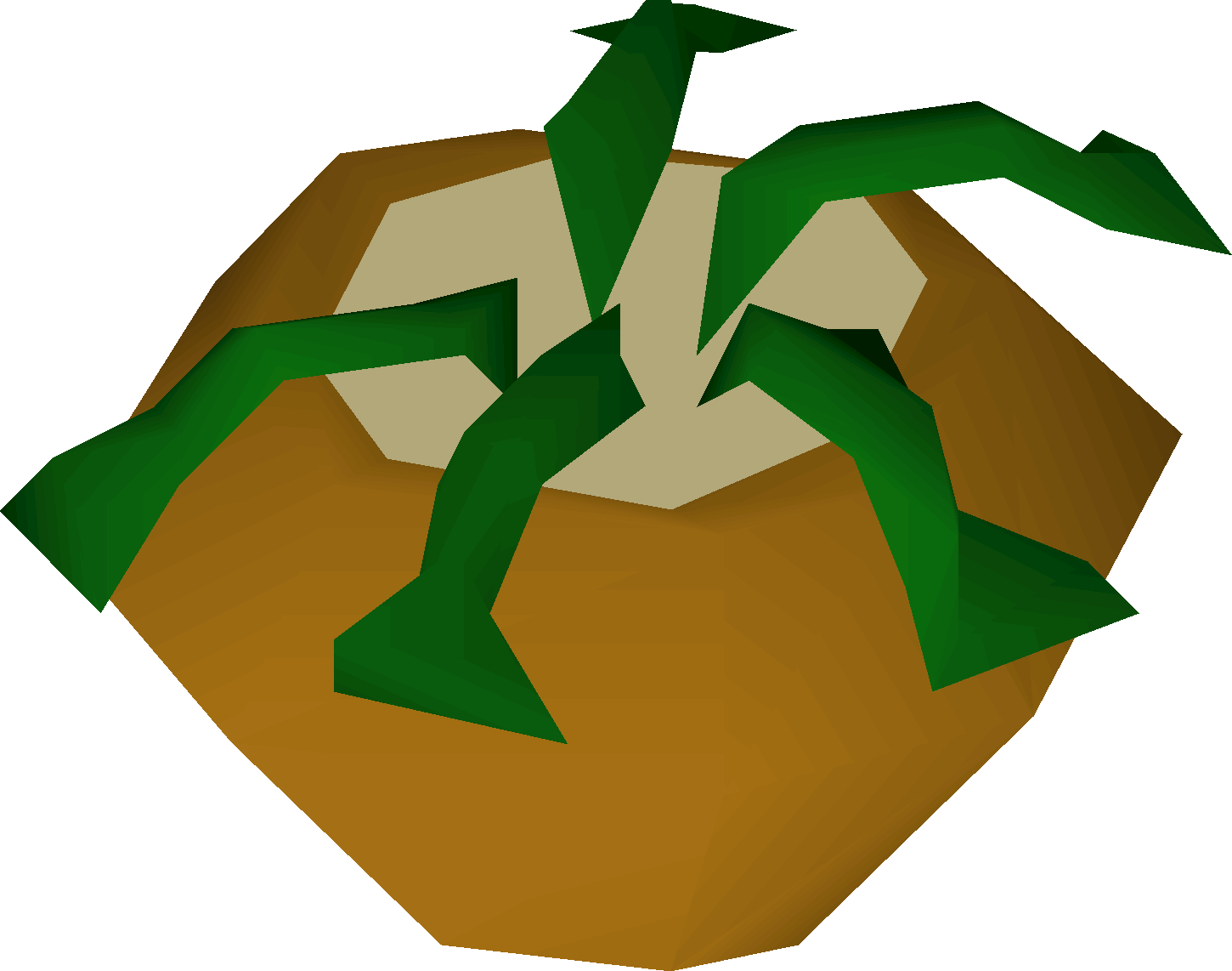 Tangled toad's legs